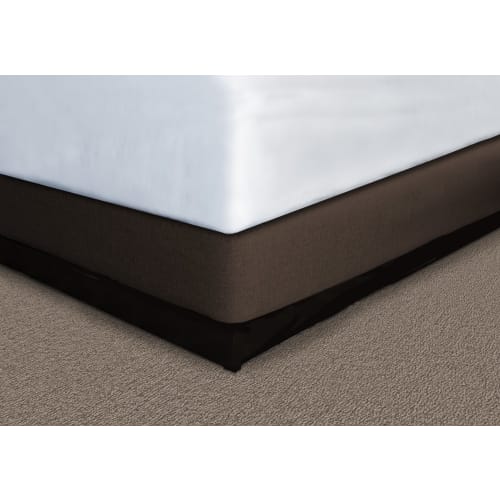 Designer Decor Box Spring QuickWrap, Polyester Savile, Hotel King 9", 72x80x(7-9"), Berkshire Brown